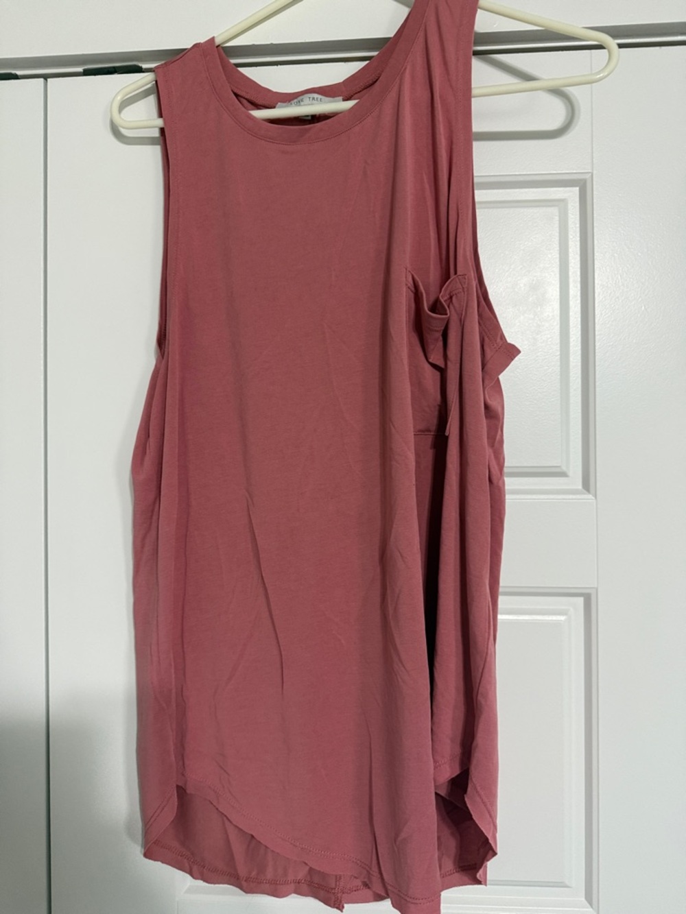 Women’s Sleeveless Tank Top in Dusty Rose